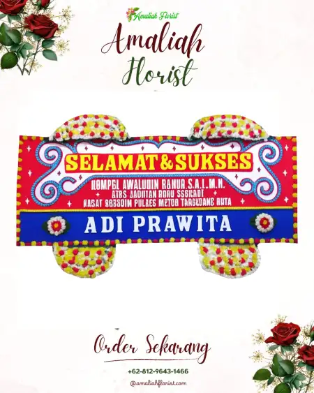Papan Bunga Ucapan Selamat Sindangpala